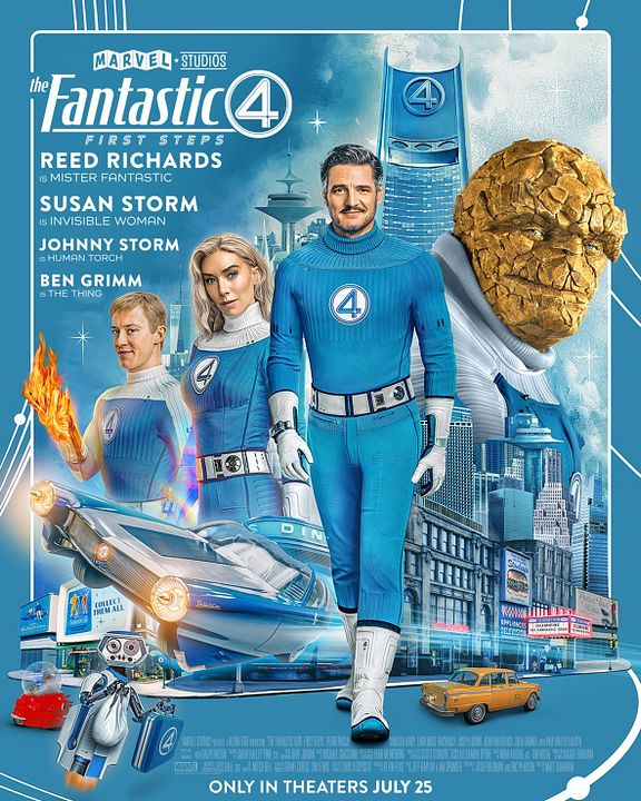 Les 4 Fantastiques : Premiers pas : Affiche
