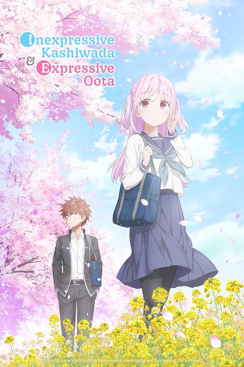 Inexpressive Kashiwada and Expressive Oota : Affiche