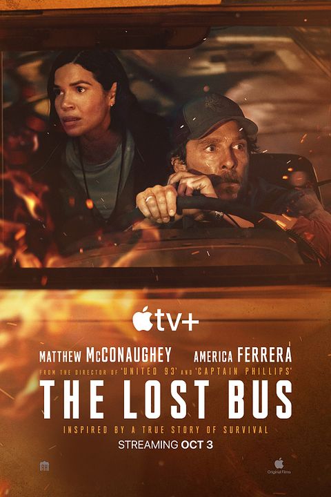 The Lost Bus - Au cœur des flammes : Affiche