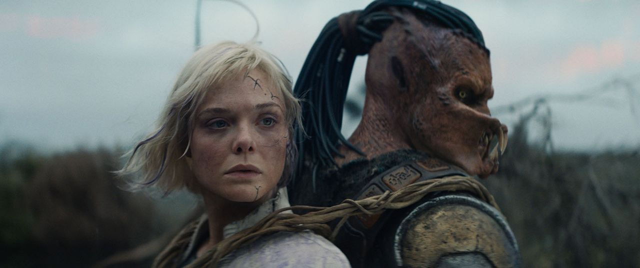 Predator: Badlands : Photo Elle Fanning, Dimitrius Schuster-Koloamatangi