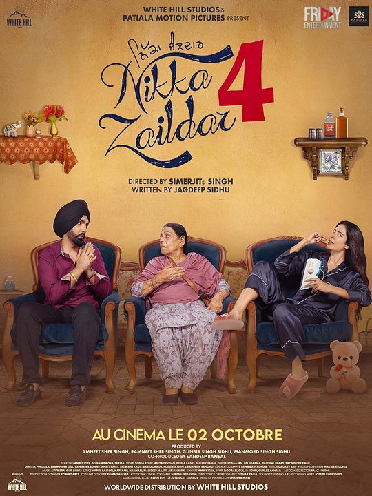Nikka Zaildar 4 : Affiche