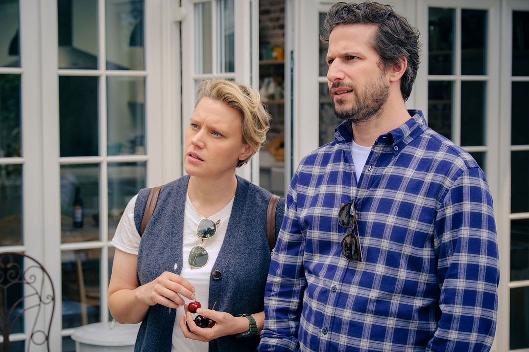 La Guerre des Rose : Photo Kate McKinnon, Andy Samberg