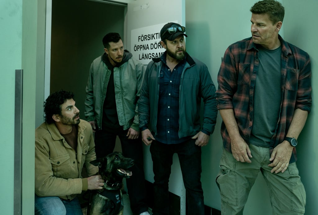 Photo David Boreanaz, Beau Knapp, A.J. Buckley, Justin Melnick