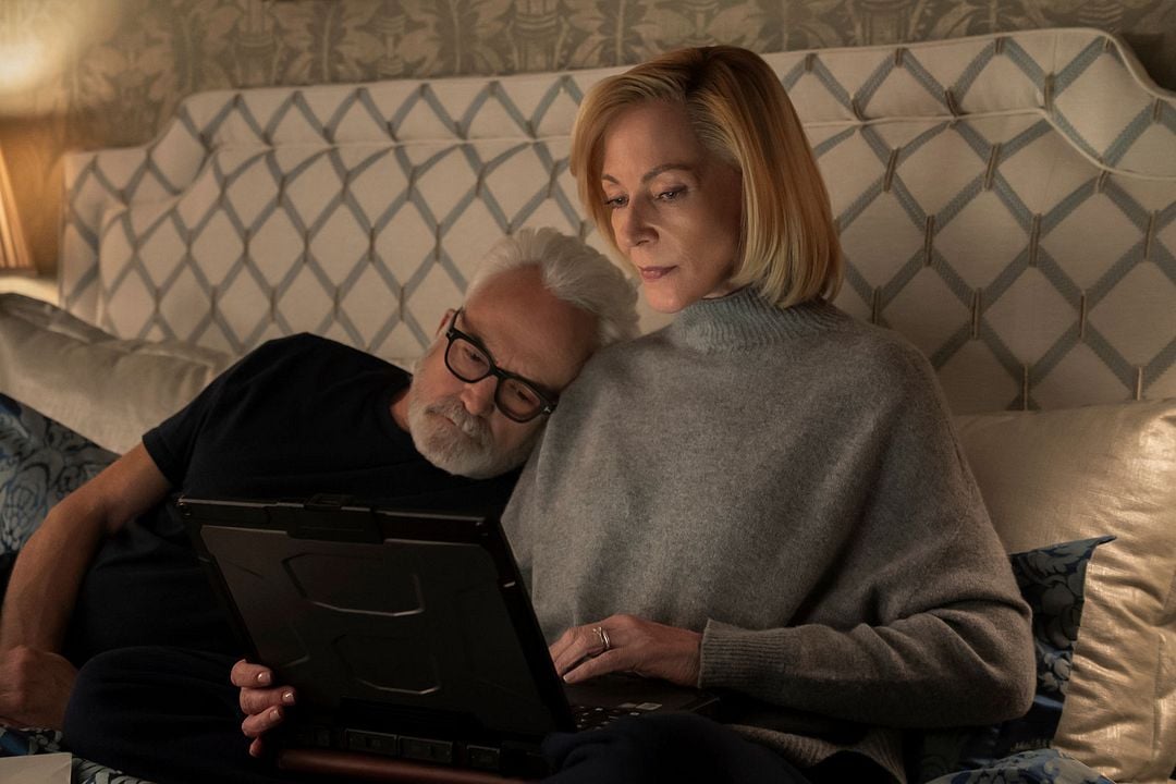 La Diplomate : Photo Bradley Whitford, Allison Janney