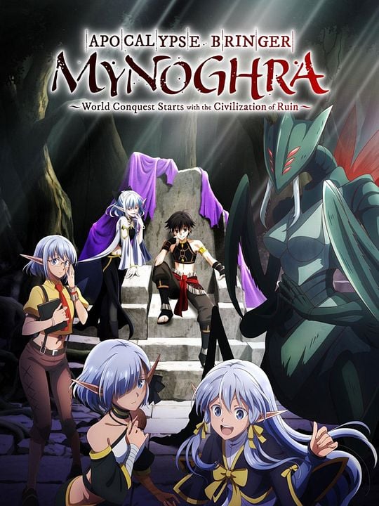 Apocalypse Bringer Mynoghra : World Conquest Starts with the Civilization of Ruin : Affiche