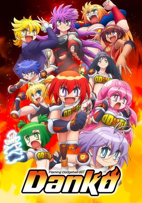 Flaming Dodgeball Girl Danko : Affiche