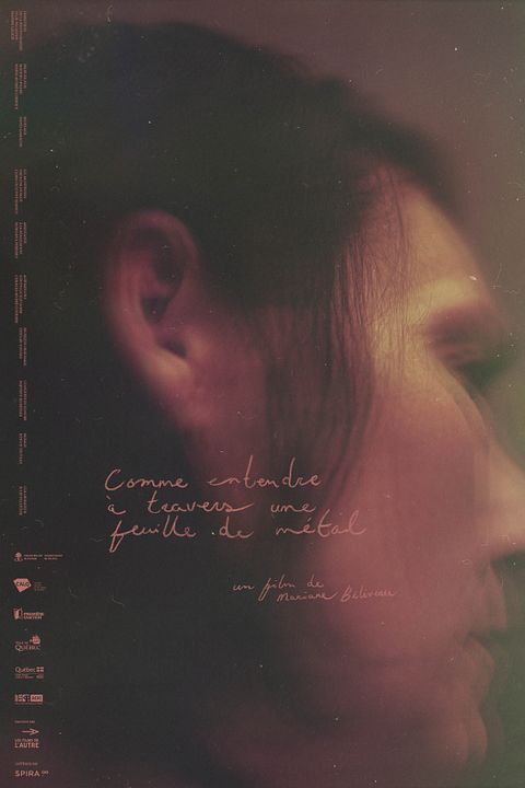 Comme entendre à travers une feuille de métal : Affiche
