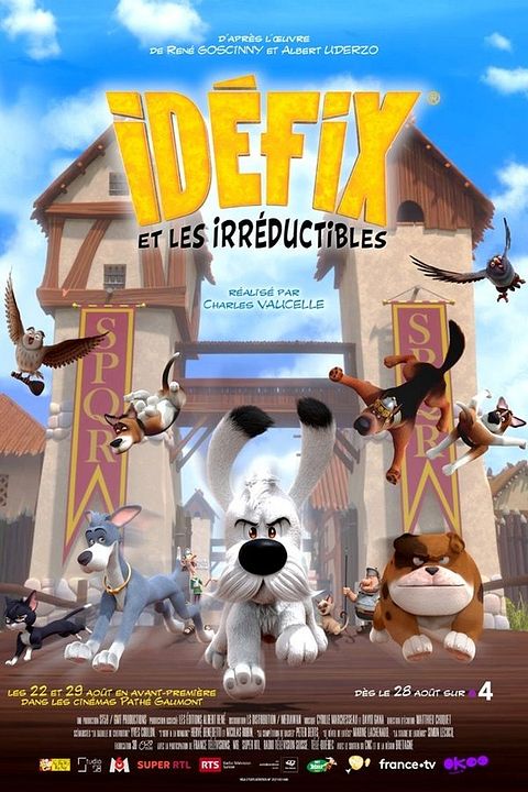 Idéfix et les Irréductibles : Affiche