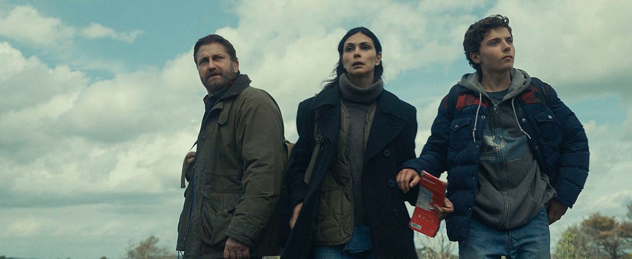 Greenland Migration : Photo Morena Baccarin, Gerard Butler, Roman Griffin Davis