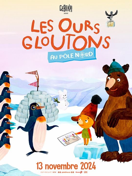 Les Ours gloutons au Pôle Nord : Affiche