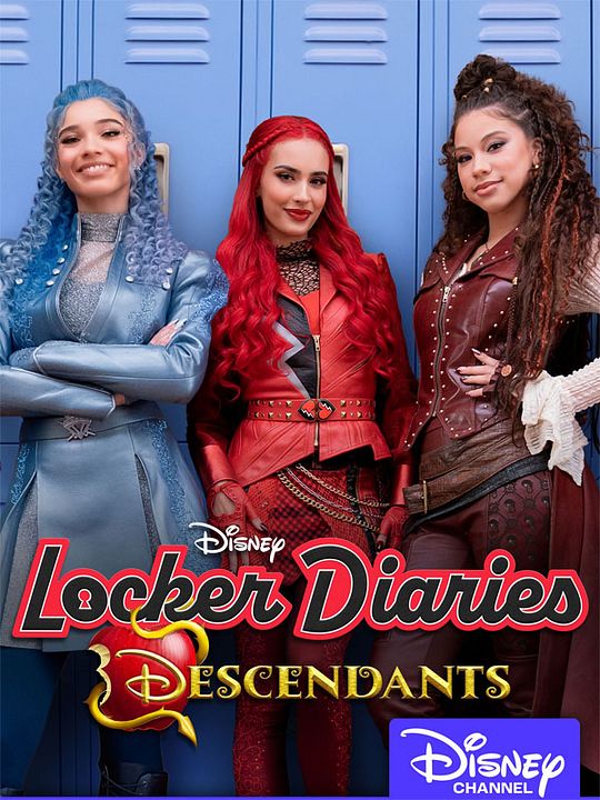 Dans mon casier : Descendants : Affiche