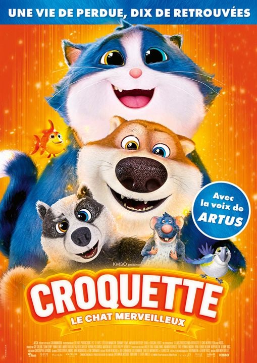 Croquette le chat merveilleux : Affiche