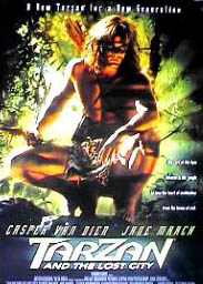 Tarzan et la cité perdue : Affiche Carl Schenkel