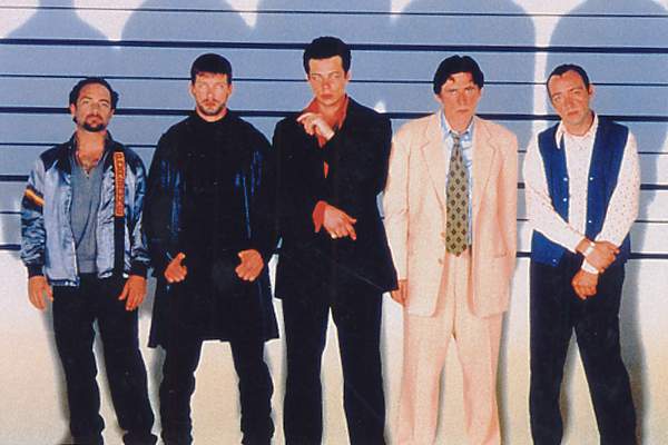 Usual Suspects : Photo Kevin Pollak, Stephen Baldwin, Benicio Del Toro, Gabriel Byrne, Kevin Spacey