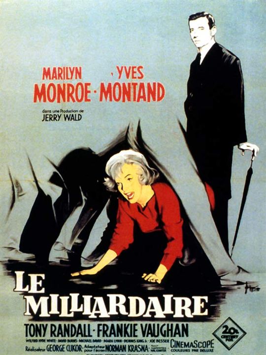 Le Milliardaire : Affiche Yves Montand