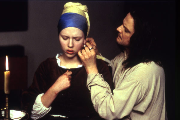 La Jeune fille à la perle : Photo Colin Firth, Scarlett Johansson