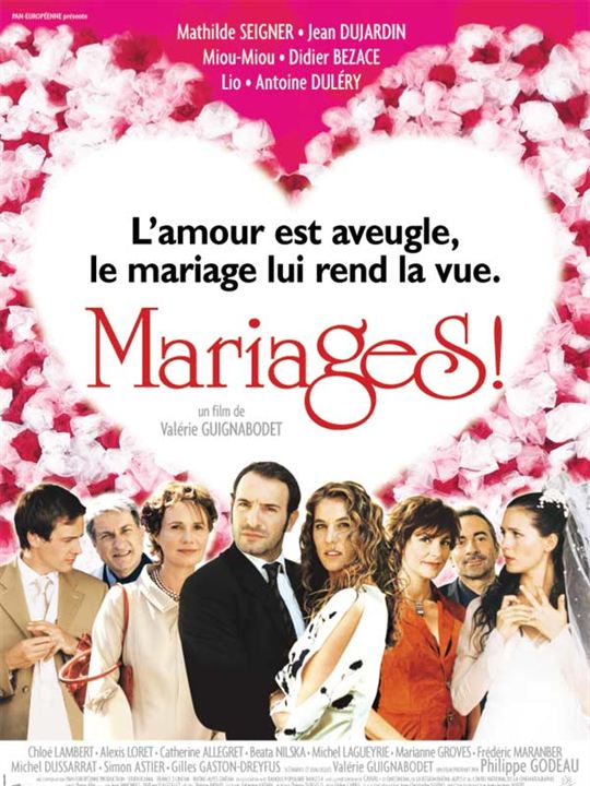 Mariages ! : Affiche Didier Bezace, Valérie Guignabodet, Antoine Duléry, Miou-Miou