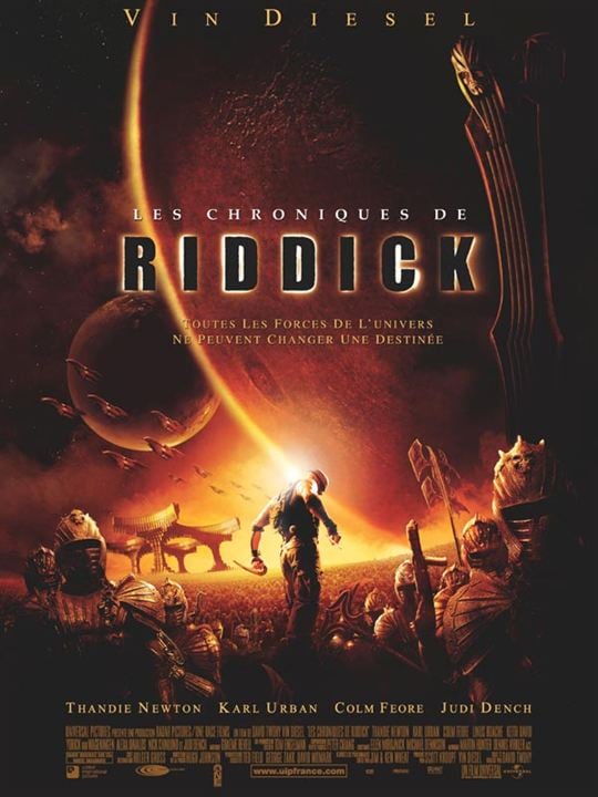 Les Chroniques de Riddick : Affiche David Twohy