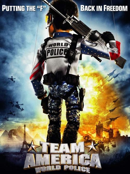 Team America police du monde : Affiche Matt Stone