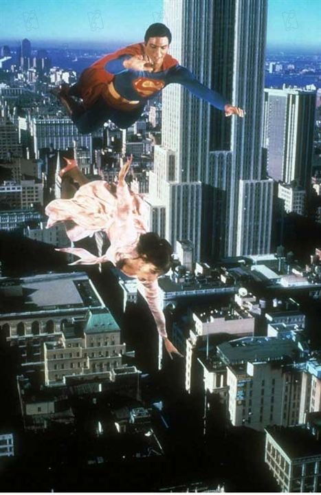 Superman : Photo Richard Donner, Christopher Reeve, Margot Kidder