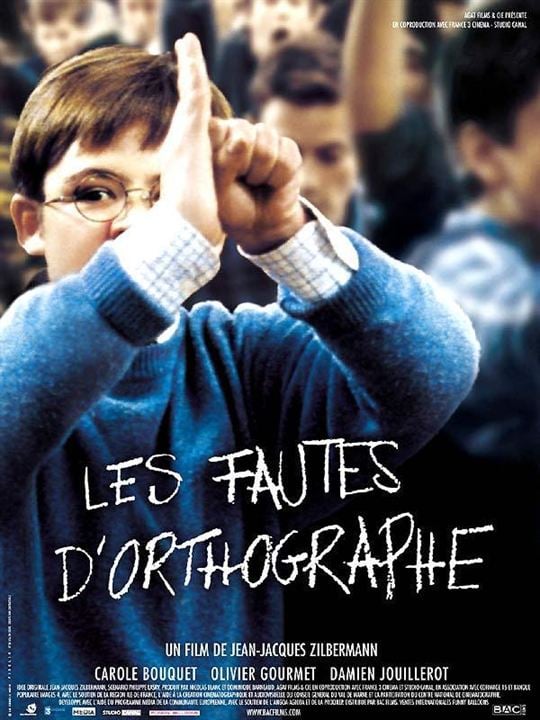 Les Fautes d'orthographe : Affiche Damien Jouillerot, Jean-Jacques Zilbermann