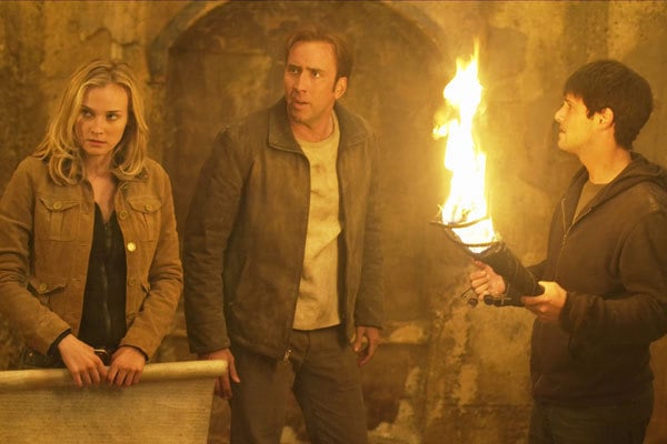 Benjamin Gates et le Trésor des Templiers : Photo Nicolas Cage, Justin Bartha, Diane Kruger