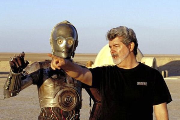 Star Wars : Episode II - L'Attaque des clones : Photo Anthony Daniels, George Lucas