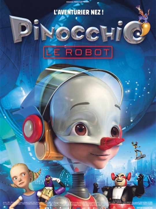 Pinocchio le robot : Affiche Daniel Robichaud