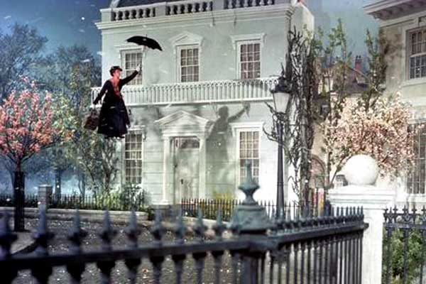 Mary Poppins : Photo Dick Van Dyke, Julie Andrews