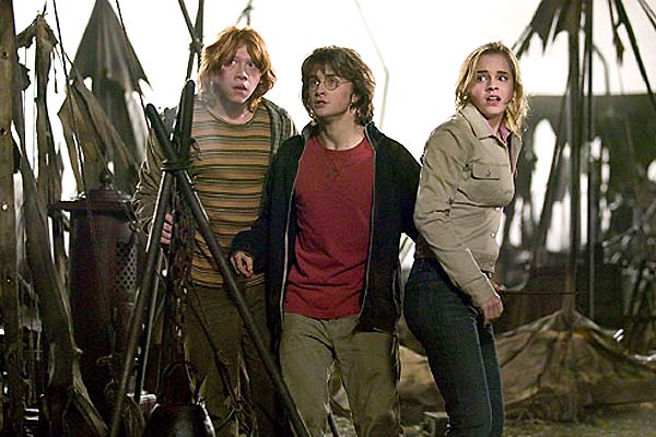 Harry Potter et la Coupe de Feu : Photo Rupert Grint, Daniel Radcliffe, Emma Watson