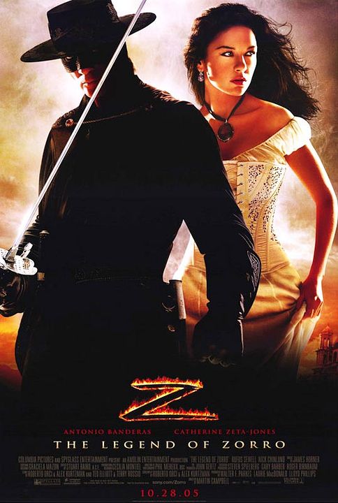 La Légende de Zorro : Affiche