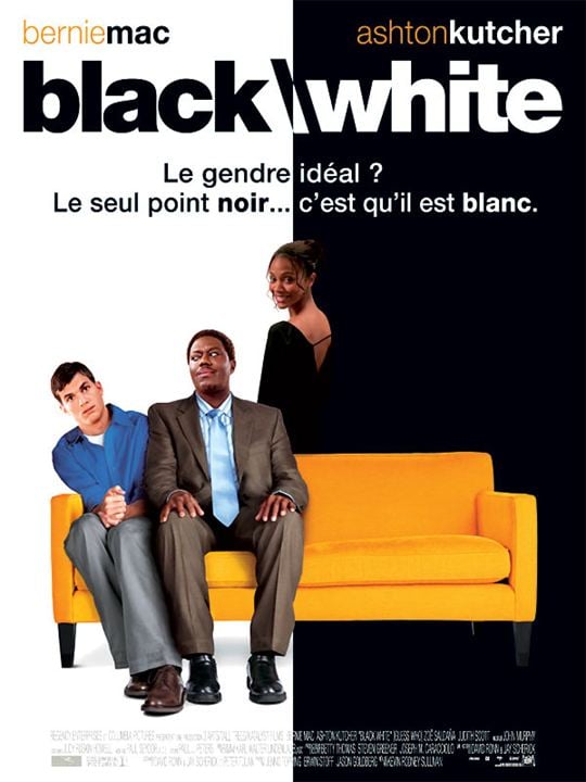 Black/white : Affiche Kevin Rodney Sullivan, Ashton Kutcher