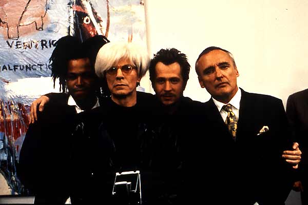 Basquiat : Photo Jeffrey Wright, Dennis Hopper, Gary Oldman, David Bowie