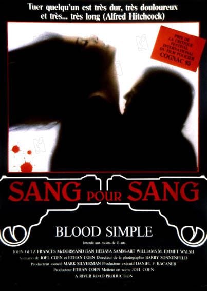 Blood Simple : Affiche