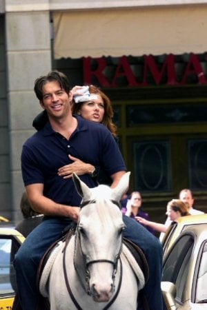 Photo Debra Messing, Harry Connick Jr