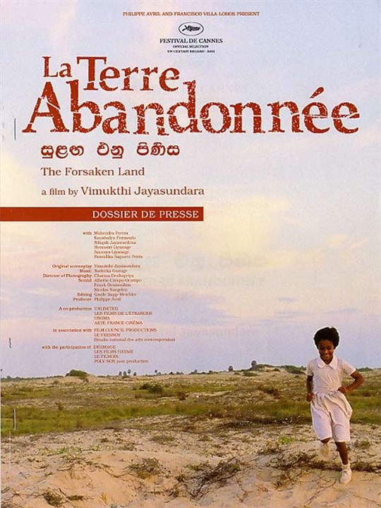 La Terre abandonnée : Affiche Vimukthi Jayasundara