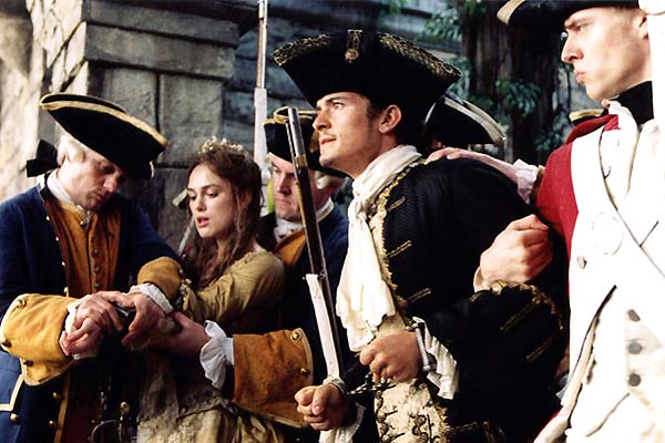 Pirates des Caraïbes : le Secret du Coffre Maudit : Photo Orlando Bloom, Keira Knightley