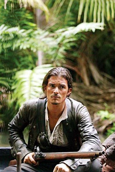 Pirates des Caraïbes : le Secret du Coffre Maudit : Photo Orlando Bloom