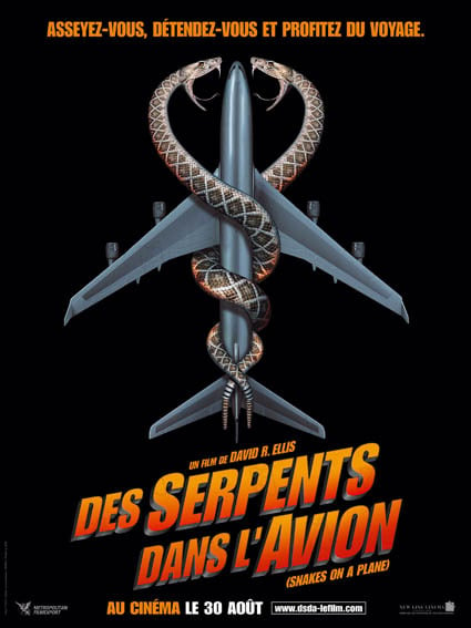 Des serpents dans l'avion : Photo David R. Ellis