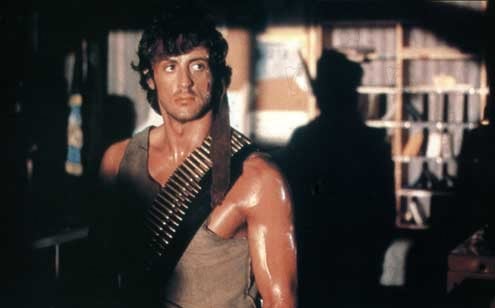 Rambo : Photo Sylvester Stallone, Ted Kotcheff