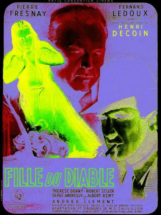 La Fille du diable : Affiche Henri Decoin