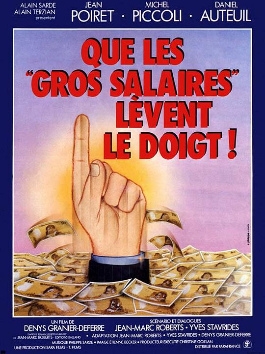 Que les gros salaires lèvent le doigt ! : Affiche