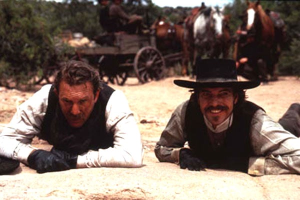 Wyatt Earp : Photo Lawrence Kasdan, Kevin Costner, Dennis Quaid