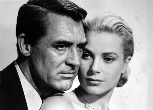 La Main au collet : Photo Alfred Hitchcock, Grace Kelly, Cary Grant