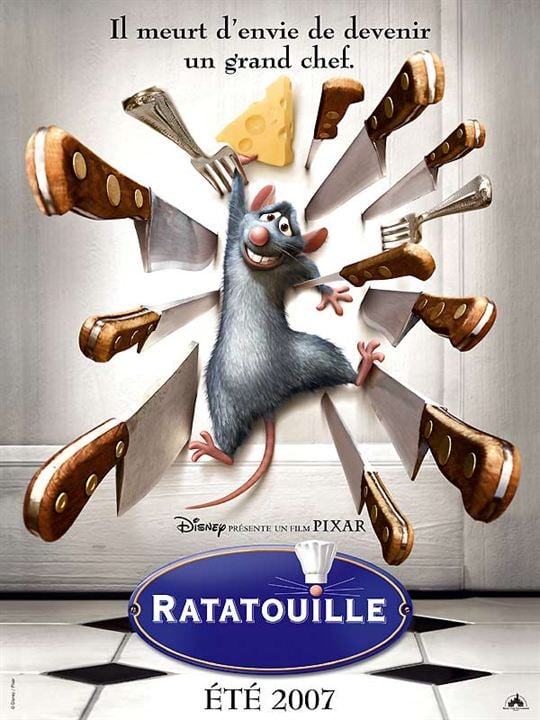 Ratatouille : Affiche Jan Pinkava