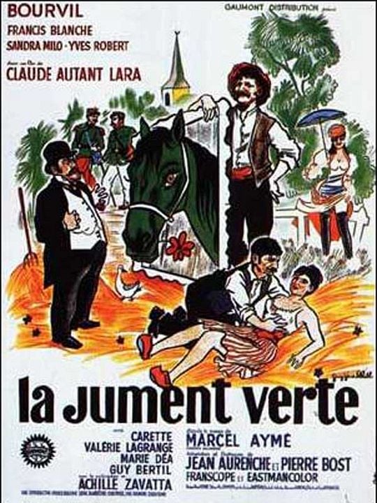 La Jument verte : Affiche