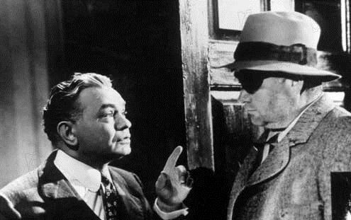 La Rue rouge : Photo Fritz Lang, Edward G. Robinson