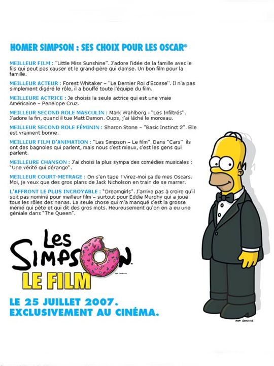 Les Simpson - le film : Affiche