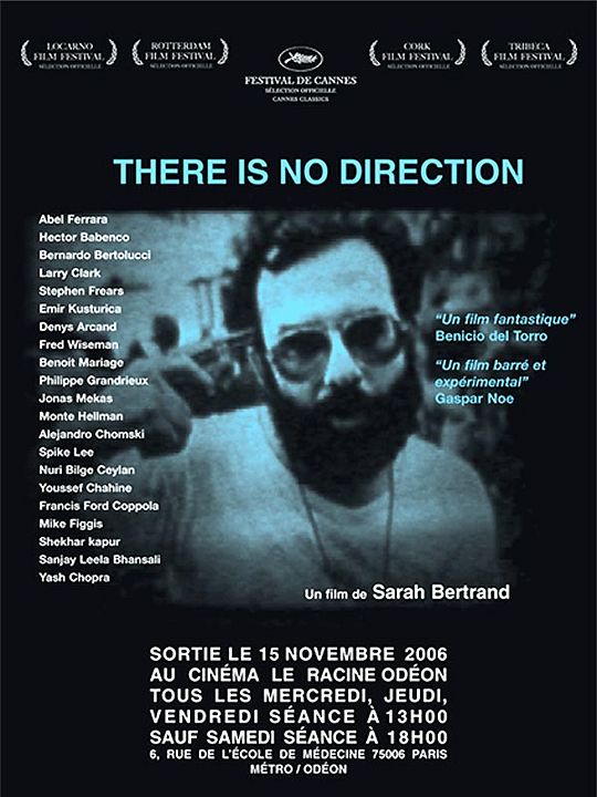 There is no Direction : Affiche Sarah Bertrand