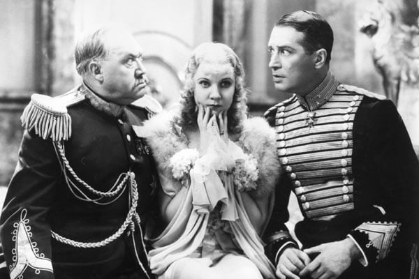 La Veuve joyeuse : Photo Maurice Chevalier, Edward Everett Horton, Una Merkel